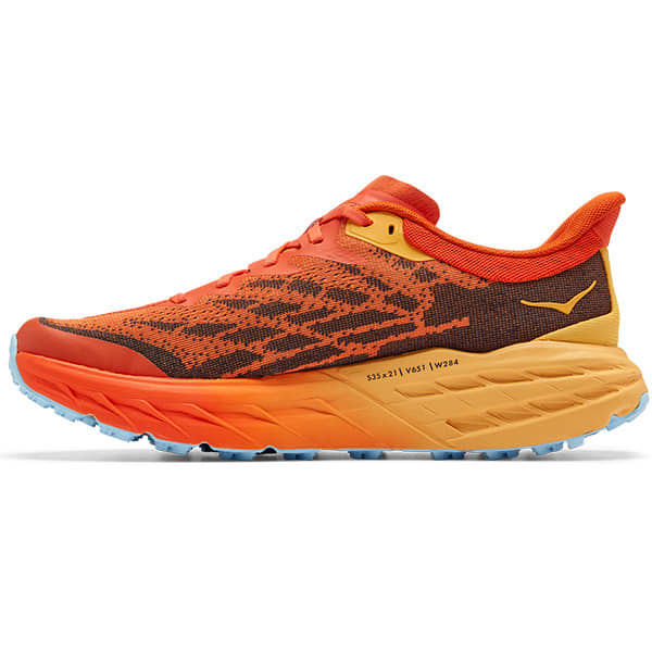 Chaussure trail HOKA ONE ONE SPEEDGOAT 5 PUFFIN’S BILL/AMBER YELLOW