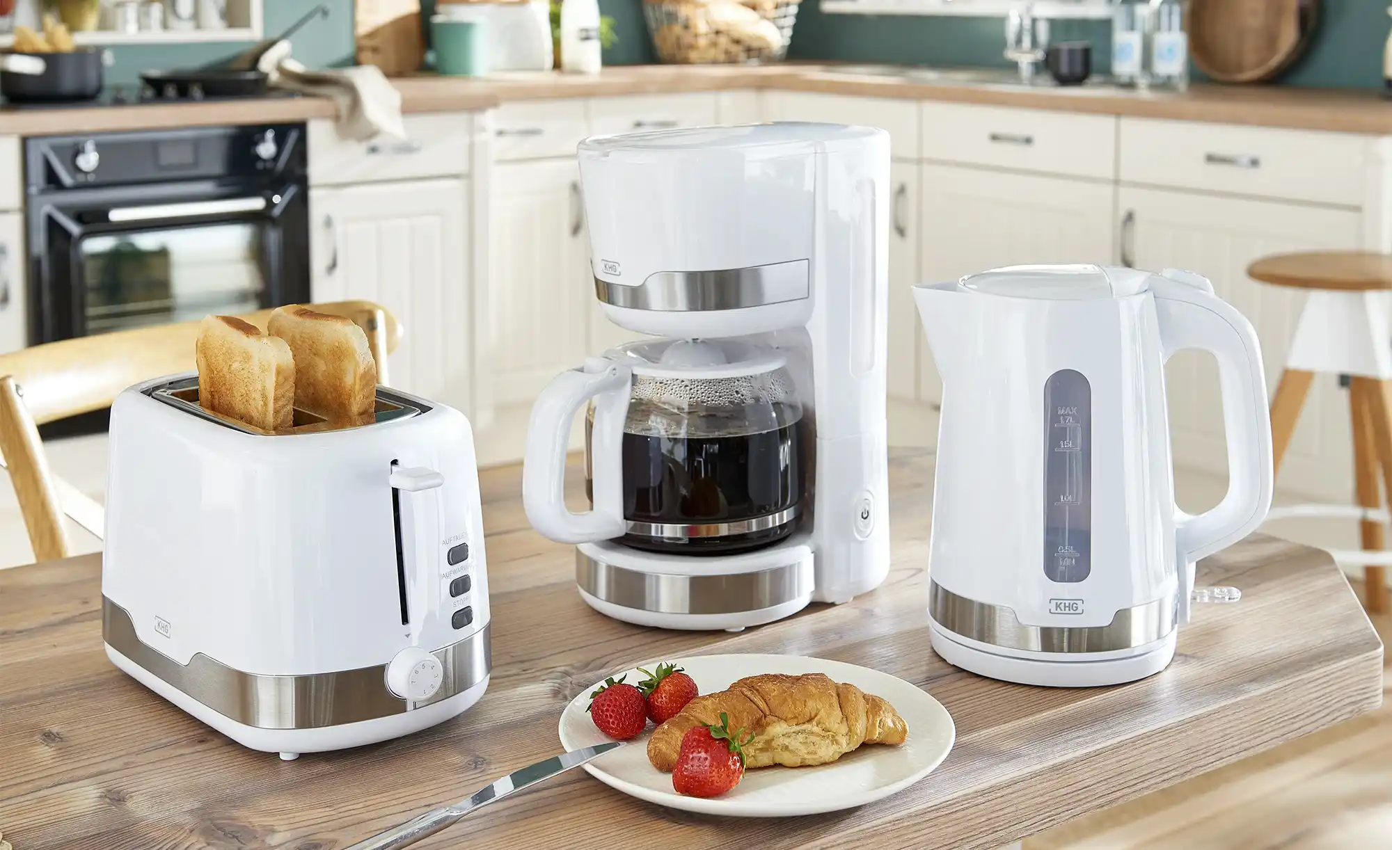 KHG Kaffeeautomat KA-129 WE2