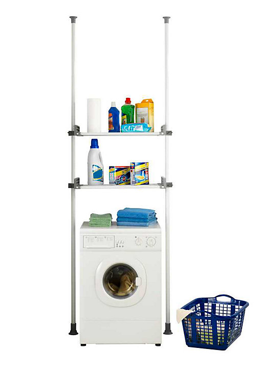 Système de penderie extensible Hercules Twin Wenko H. 165 à 300 cm x L. 73 à 120 cm