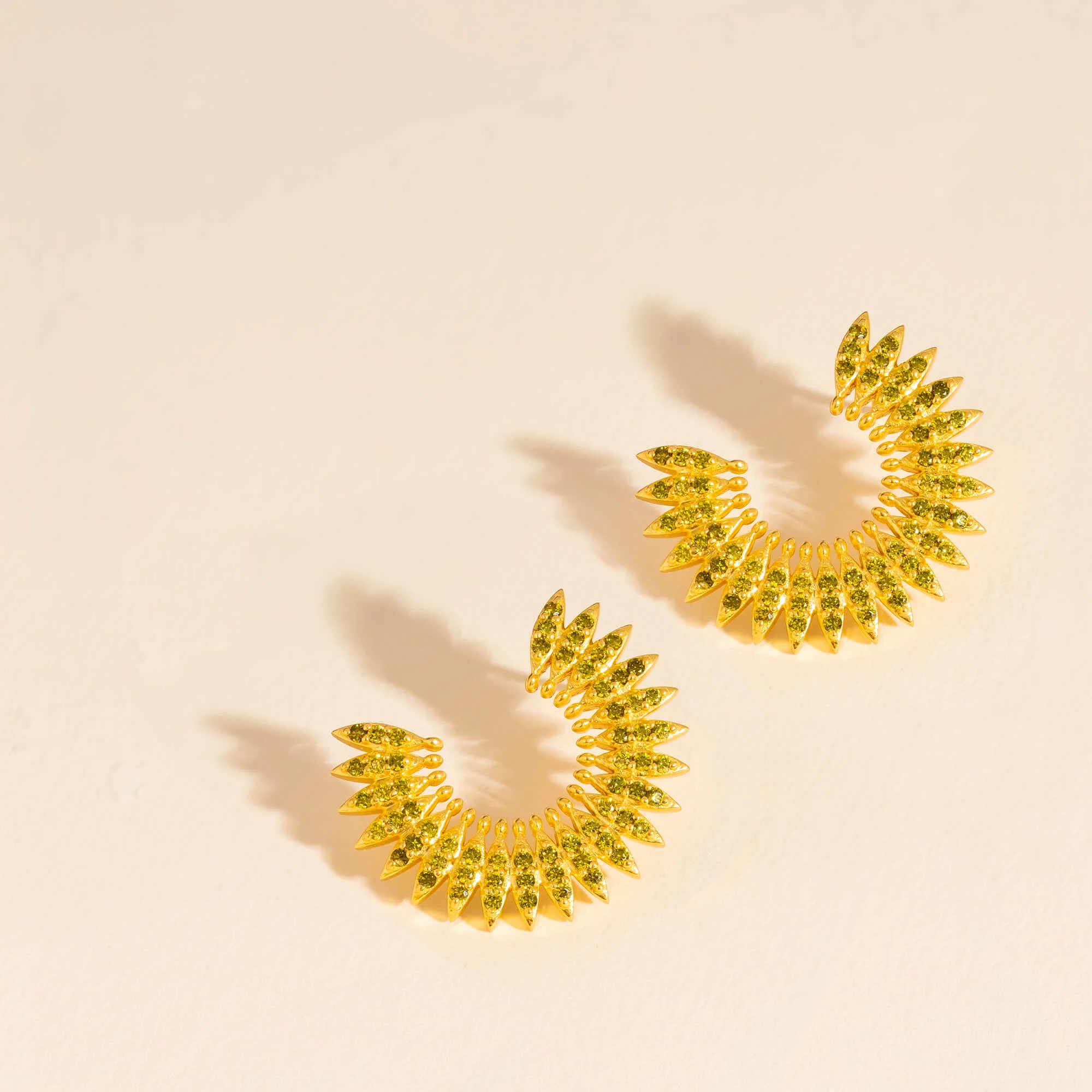 MARRAKECH - Boucles d'oreilles | Vert