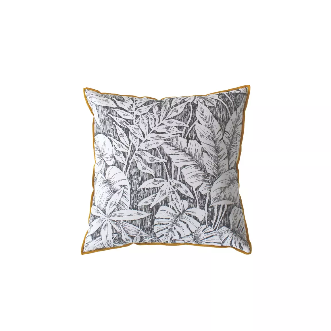 Coussin carré coton (40 x 40 cm) Bundi Gris