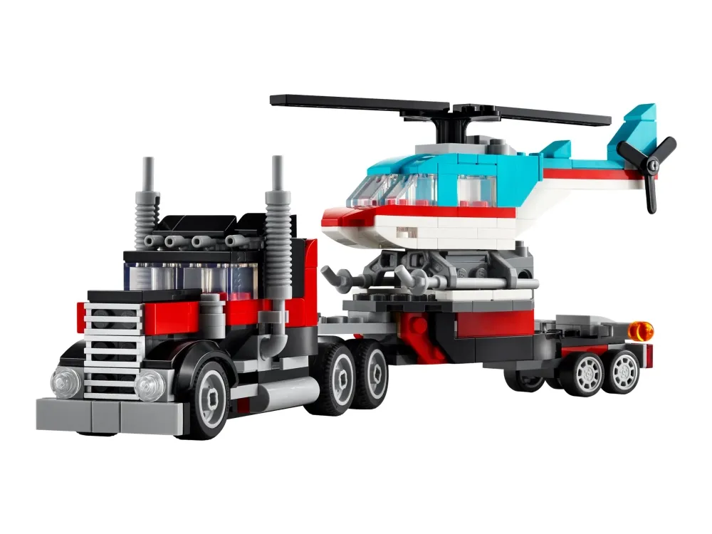 LEGO Creator 31146 Blokvogn med helikopter