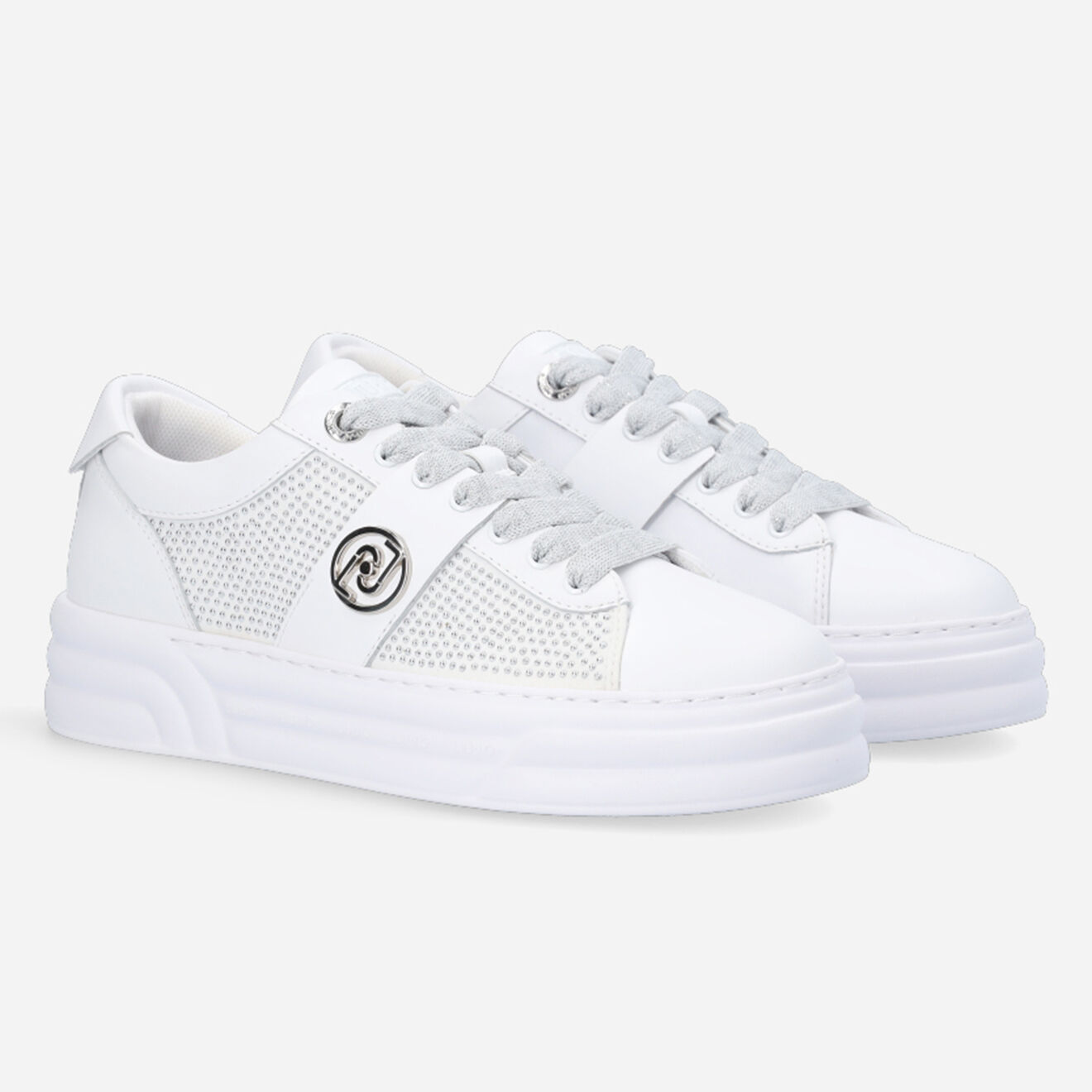 Liu-Jo Sneakers en Cuir Cleo blanches