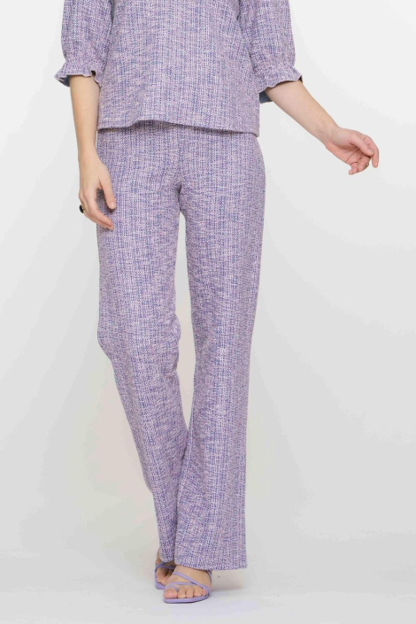 Geisha paarse dames broek
