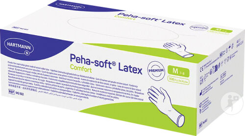 Hartmann Peha Soft Latex Comfort Gants D'Examen M 100 Pièces