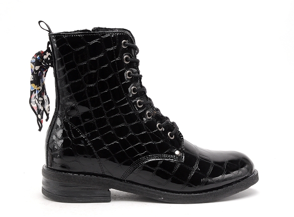 Goodstep boots bottine plates femme bahia 2503 noir