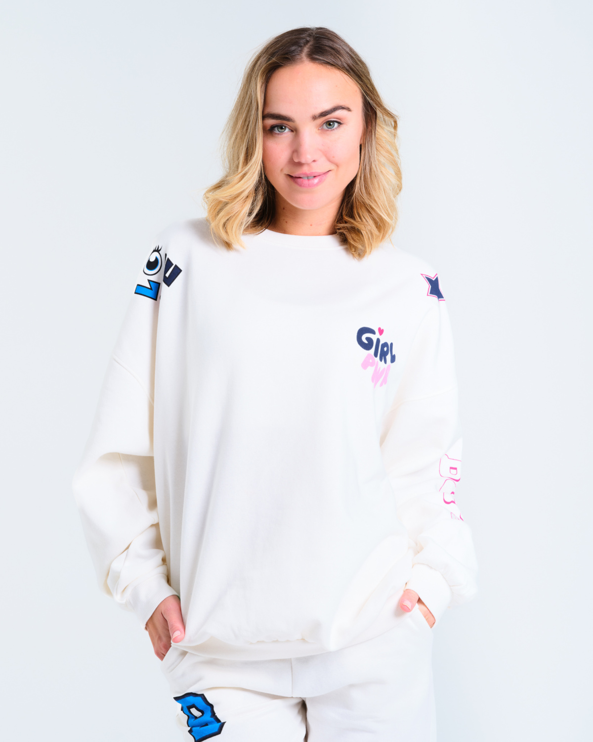 Bumpro BP Mega Sweater White\Multi