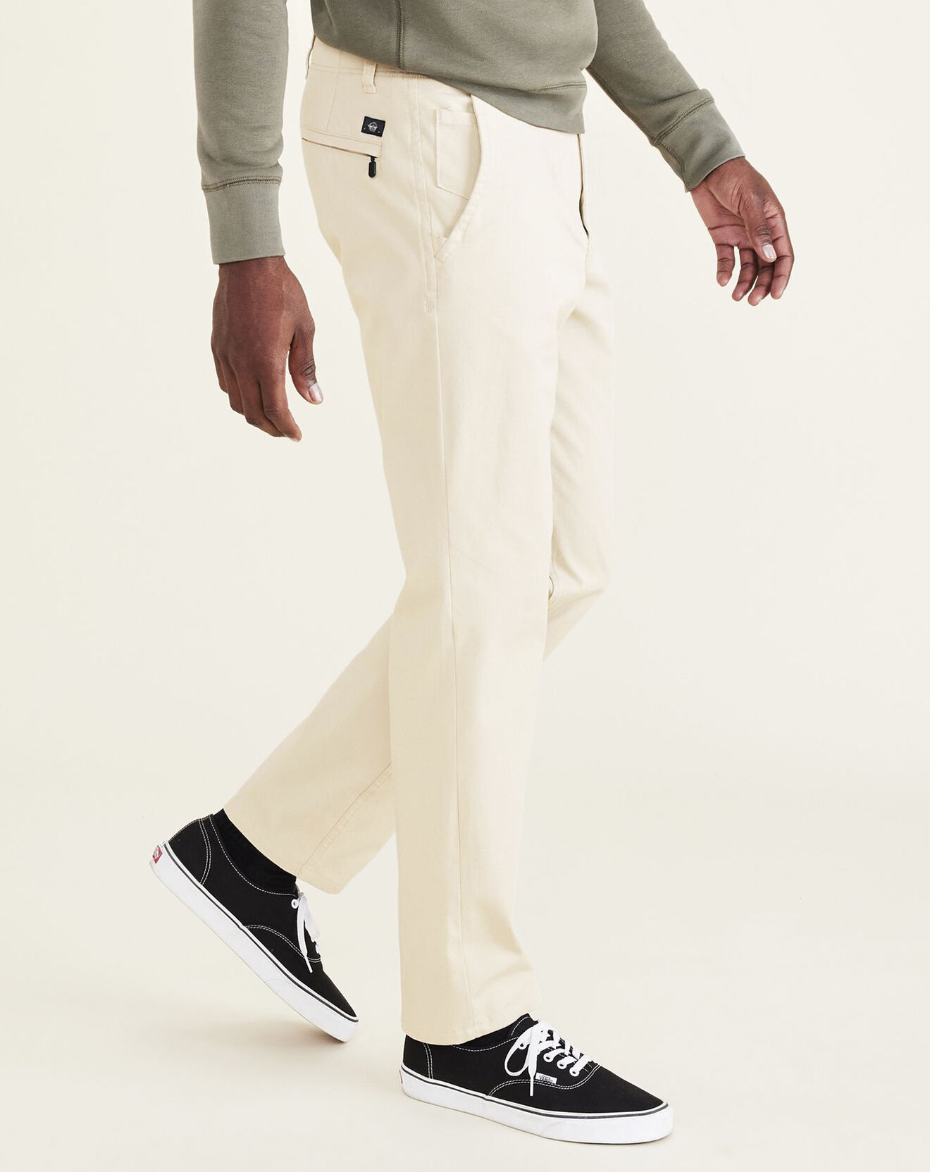 Dockers Pantalon Slim Smart 360 Flex Alpha beige clair