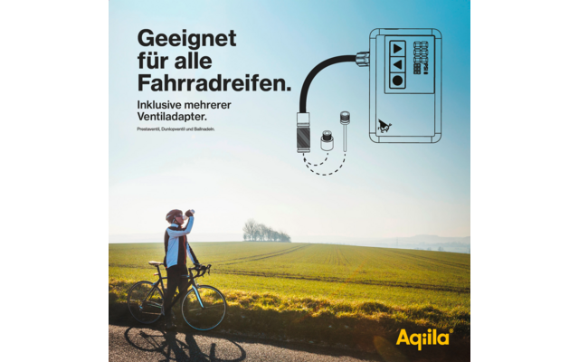 Aqiila Airbird P1 Smart tragbarer Kompressor mit integrierter LED Leuchte 1000 mAh