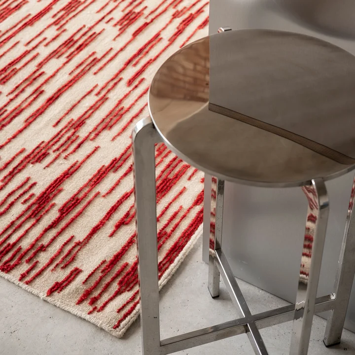 nanimarquina - Doblecara 4 Wollteppich, wendbar, 200 x 300 cm, beige