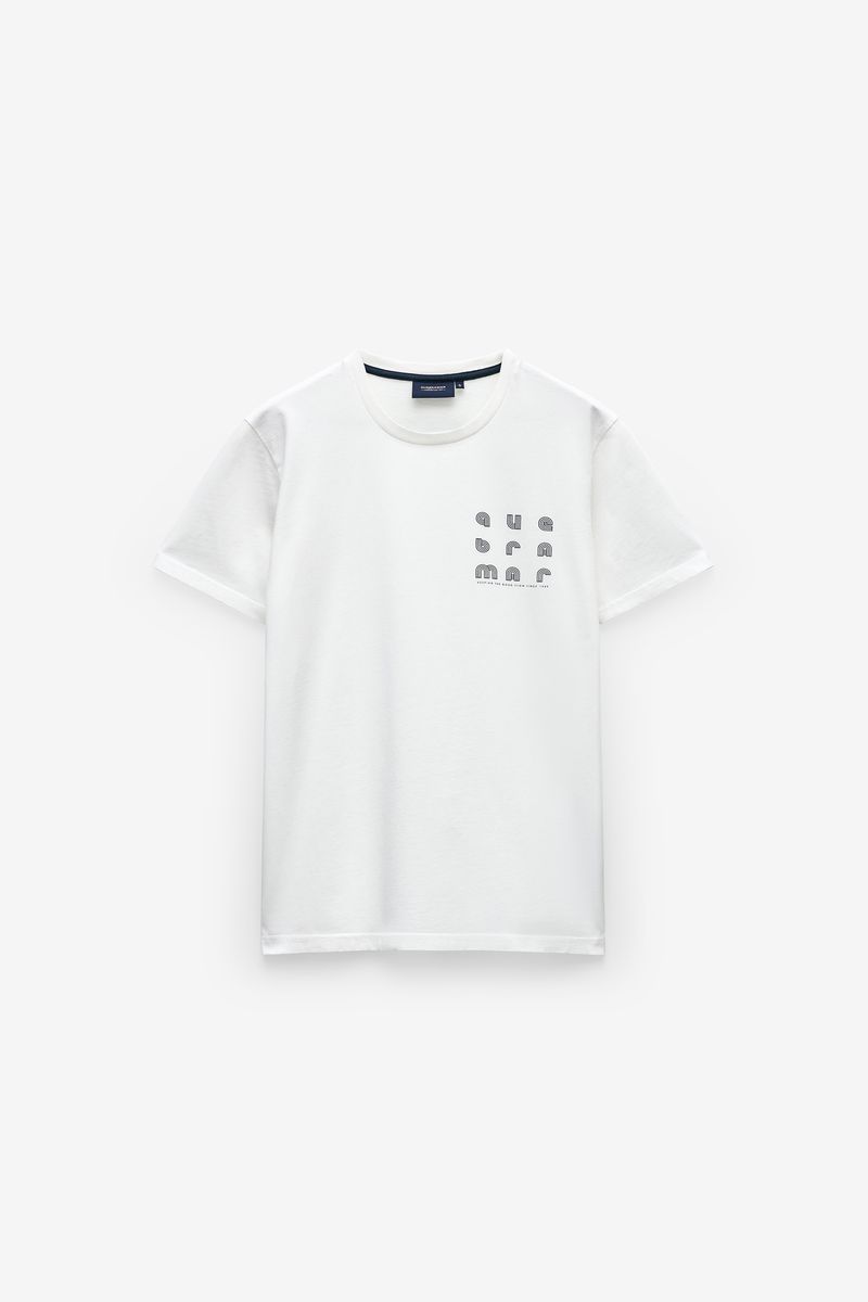 T-SHIRT COM PRINT