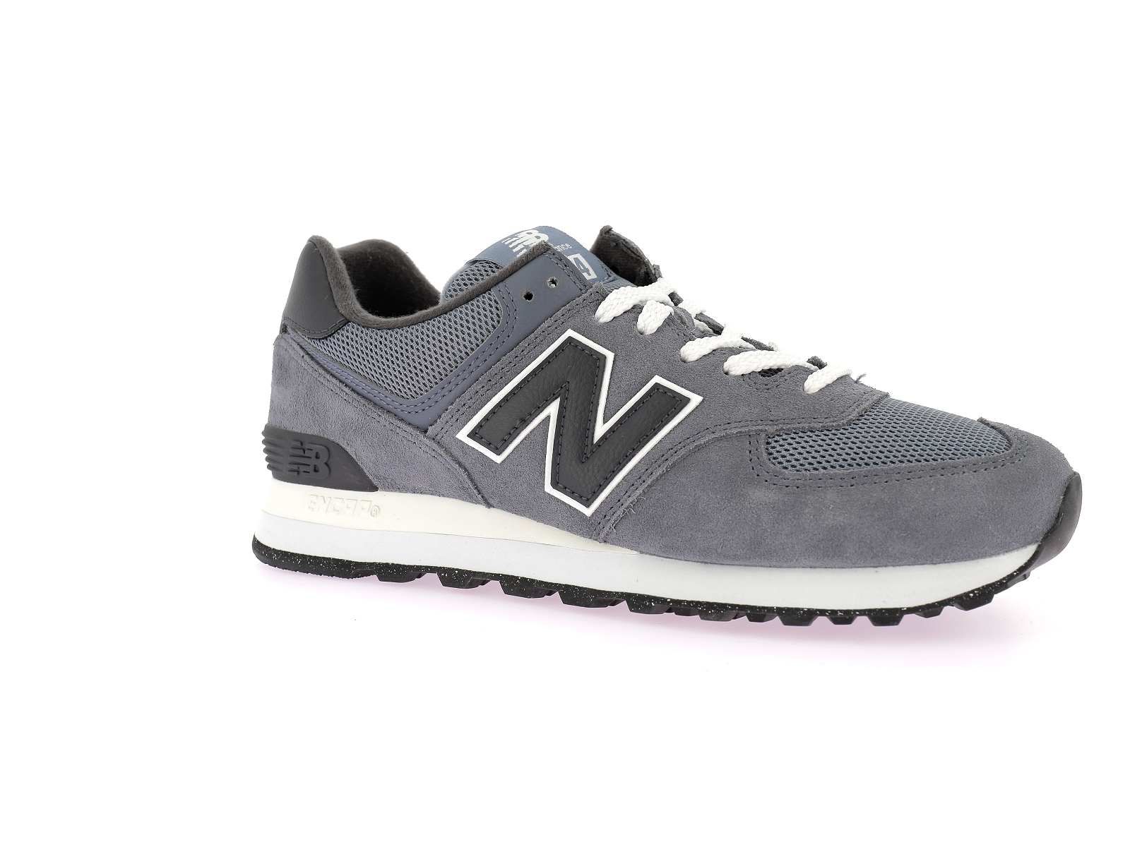 New balance a-U574GGE Matières combinées Gris Foncé