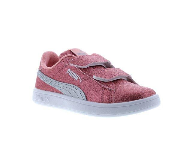 Puma Smash 3.0 Glitz Glam V Child Girl Trainers