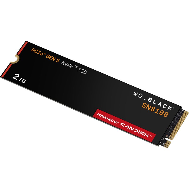 Western Digital Black WD_BLACK SN8100 NVMe 2 To M.2 PCI Express 5.0 TLC 3D NAND