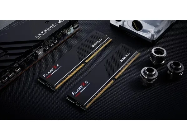 G.Skill Flare X5 - DDR5 - sæt - 32 GB: 2 x 16 GB - DIMM 288-PIN lav profil - 6000 MT/s / PC5-48000 - CL28 - 1.4 V - ikke bufferet - ikke-ECC - mat sort