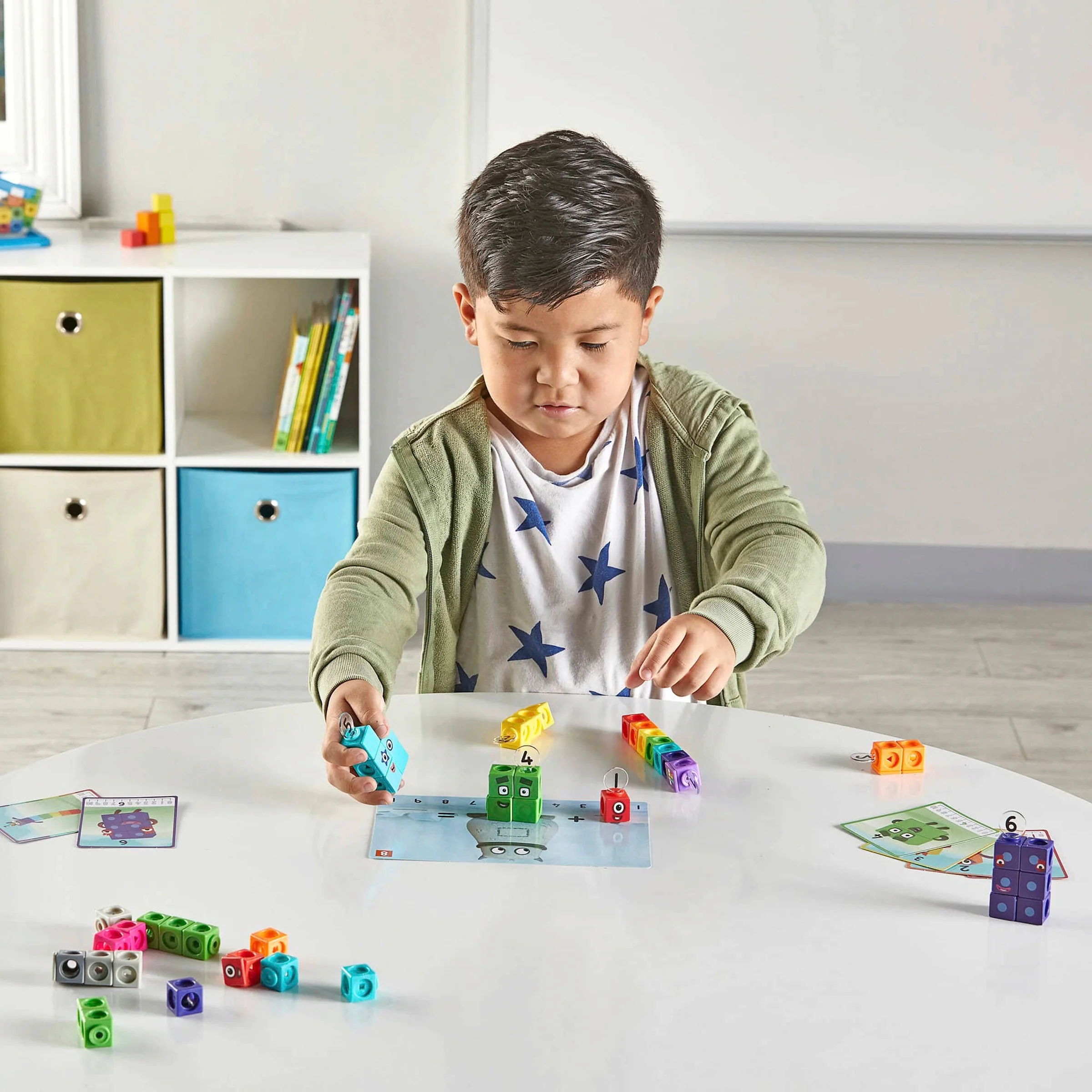 Learning Resources Aktivitätsset MathLink-Steckwürfel Numberblocks 1-10