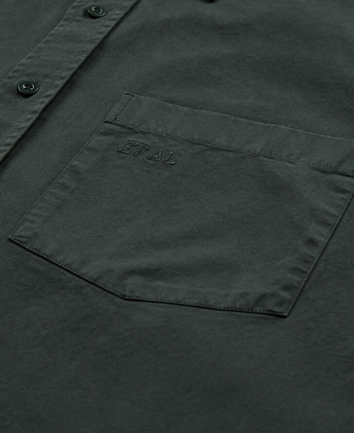 ET AL 4568 Erten long sleeve shirt. Dark green