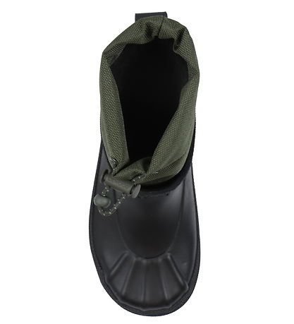 Liewood Gummistiefel Gefüttert - Isaac - Schwarz/Army Brown