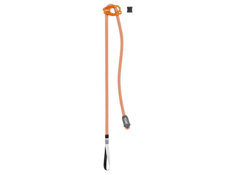 Petzl Connect Adjust Lanyard, Orange Verbindungsmittel zum Sportklettern und Bergsteigen