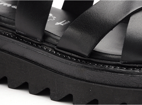Tamaris nu pieds plats femme 28703 28 noir
