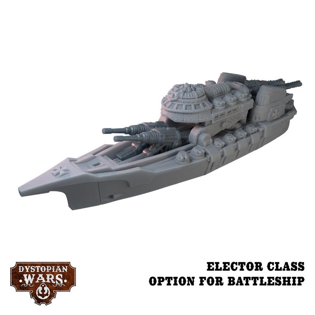 Dystopian Wars: Elector Battlefleet Set