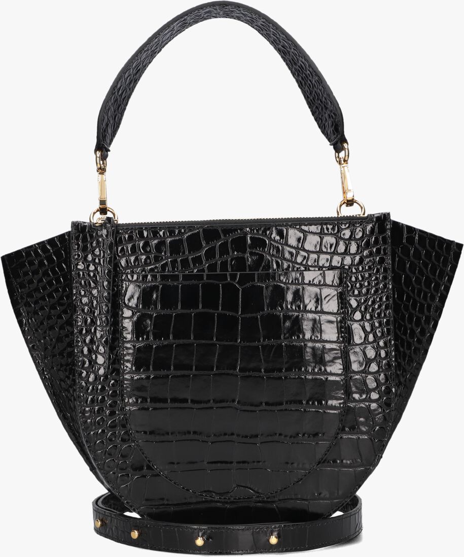 zwarte wandler handtas hortensia bag medium