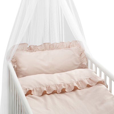 Borganäs Sengesett Sprinkelseng Volang 100 x 130 2-delt, Rosa