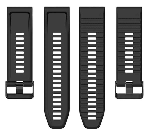 INF Klokkereim for Garmin Fenix 7/6/5 Black