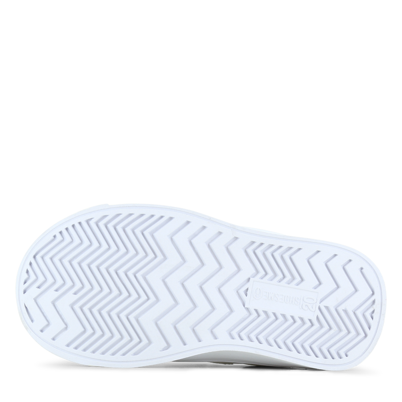 Shoesme weißer Sneaker mit blauen Streifen