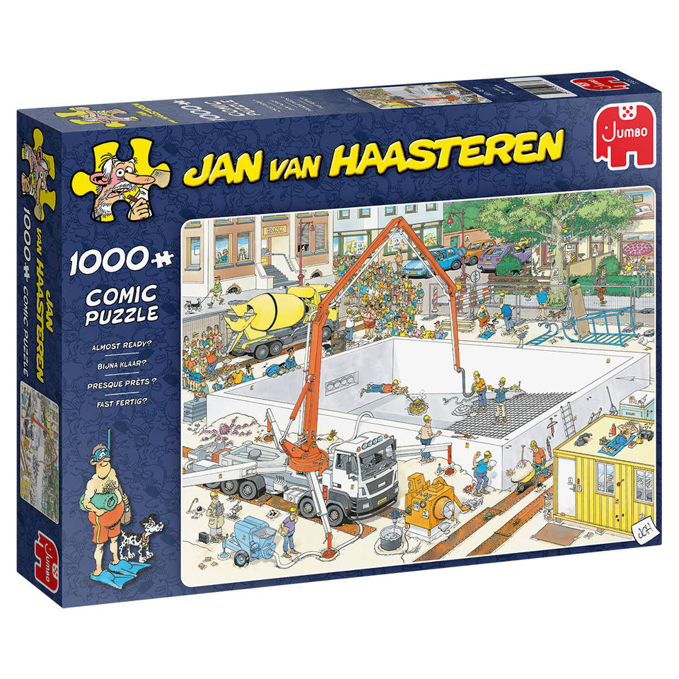 Jumbo Jan van Haasteren Bijna klaar - 1000 stukjes