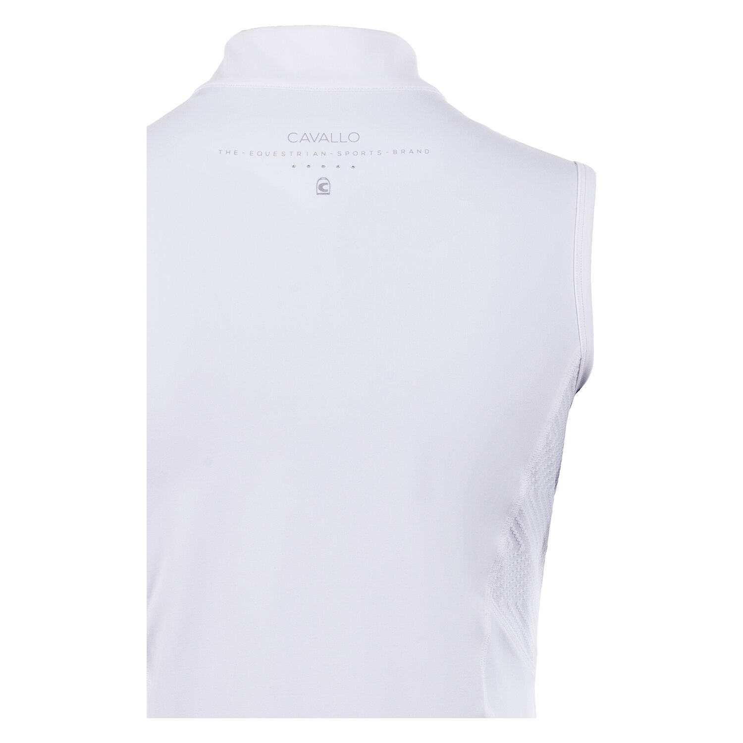 Cavallo Turniertop CAVAL COMP SLEEVELESS SHIRT - white