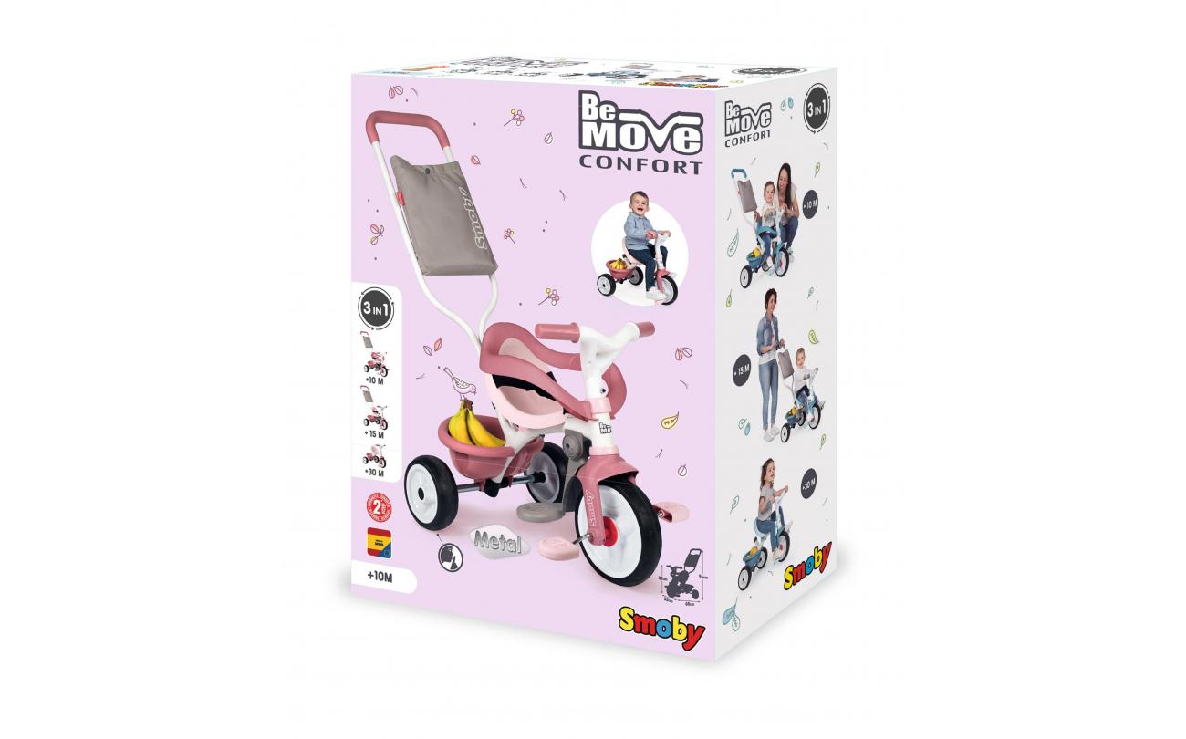 740415 Smoby Be Move Confort driewieler pink