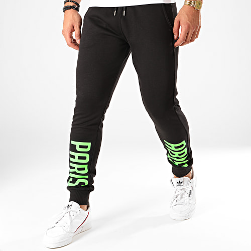 Pantalon Jogging ABLH Noir Vert