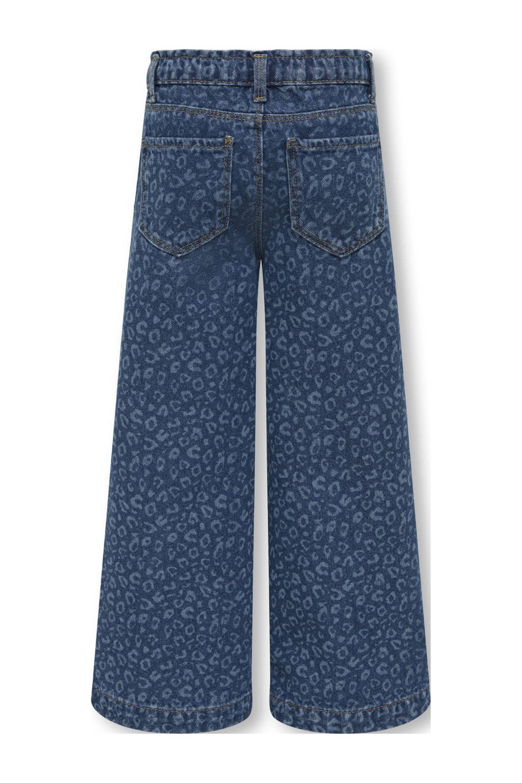 KIDS ONLY MINI wide leg jeans medium blue denim