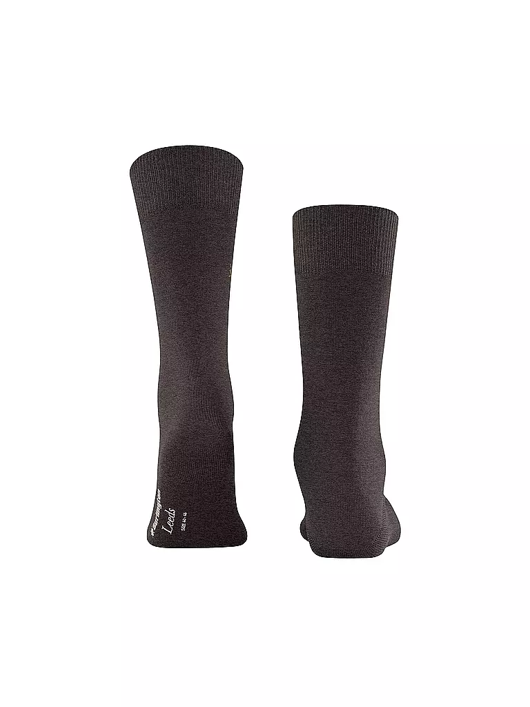 BURLINGTON Herren Socken LEEDS 40-46 brown mel braun