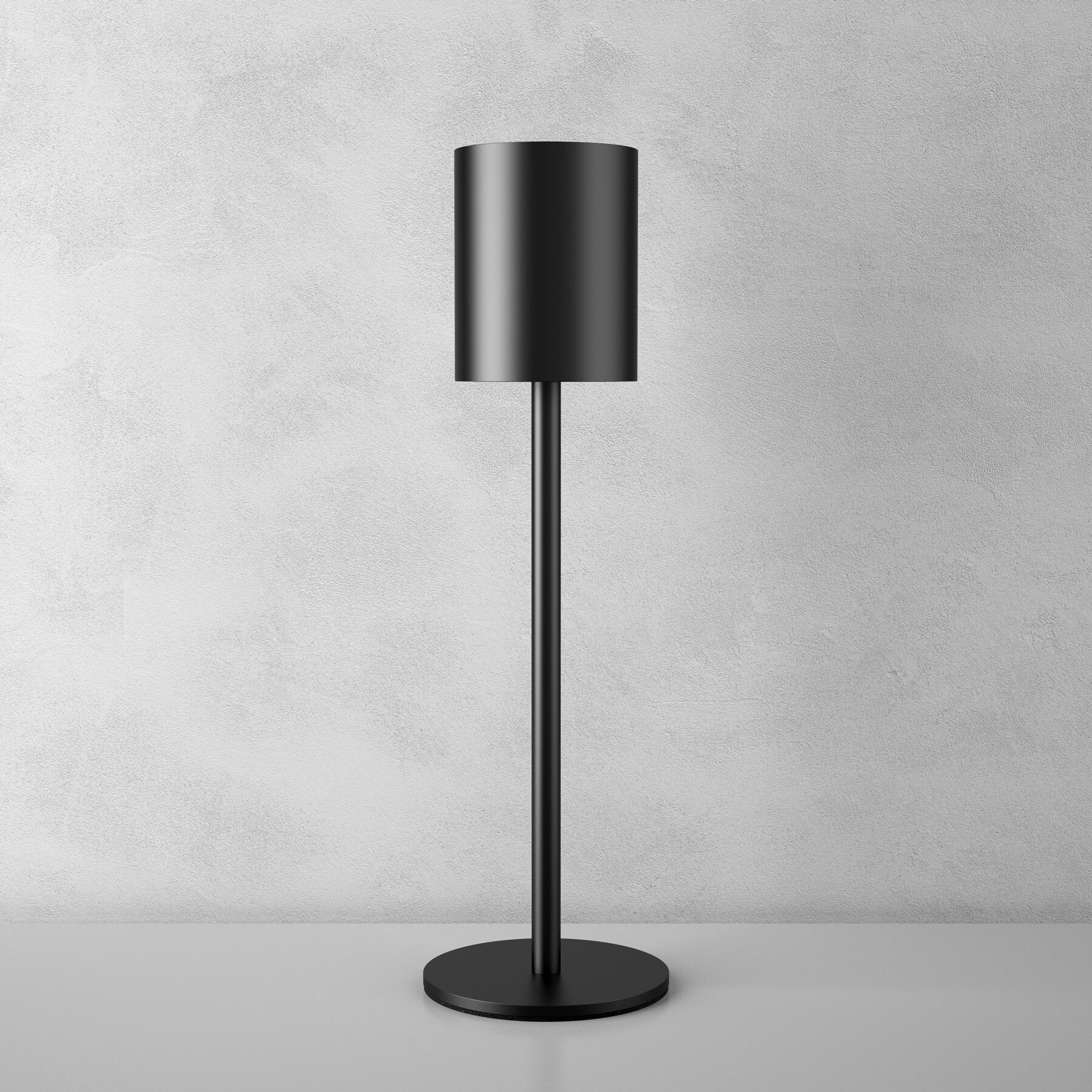 tectake® Akku-Tischlampe, Retro-Design, LED, 5 W, Touchpanel, inkl. Ladekabel, 10 x 37 cm