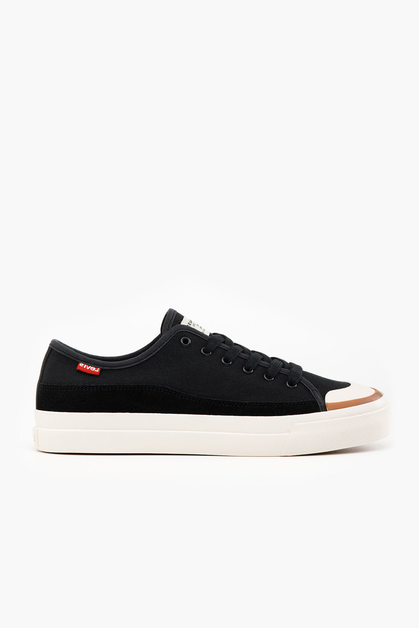 Sapatos baixos quadrados - Preto