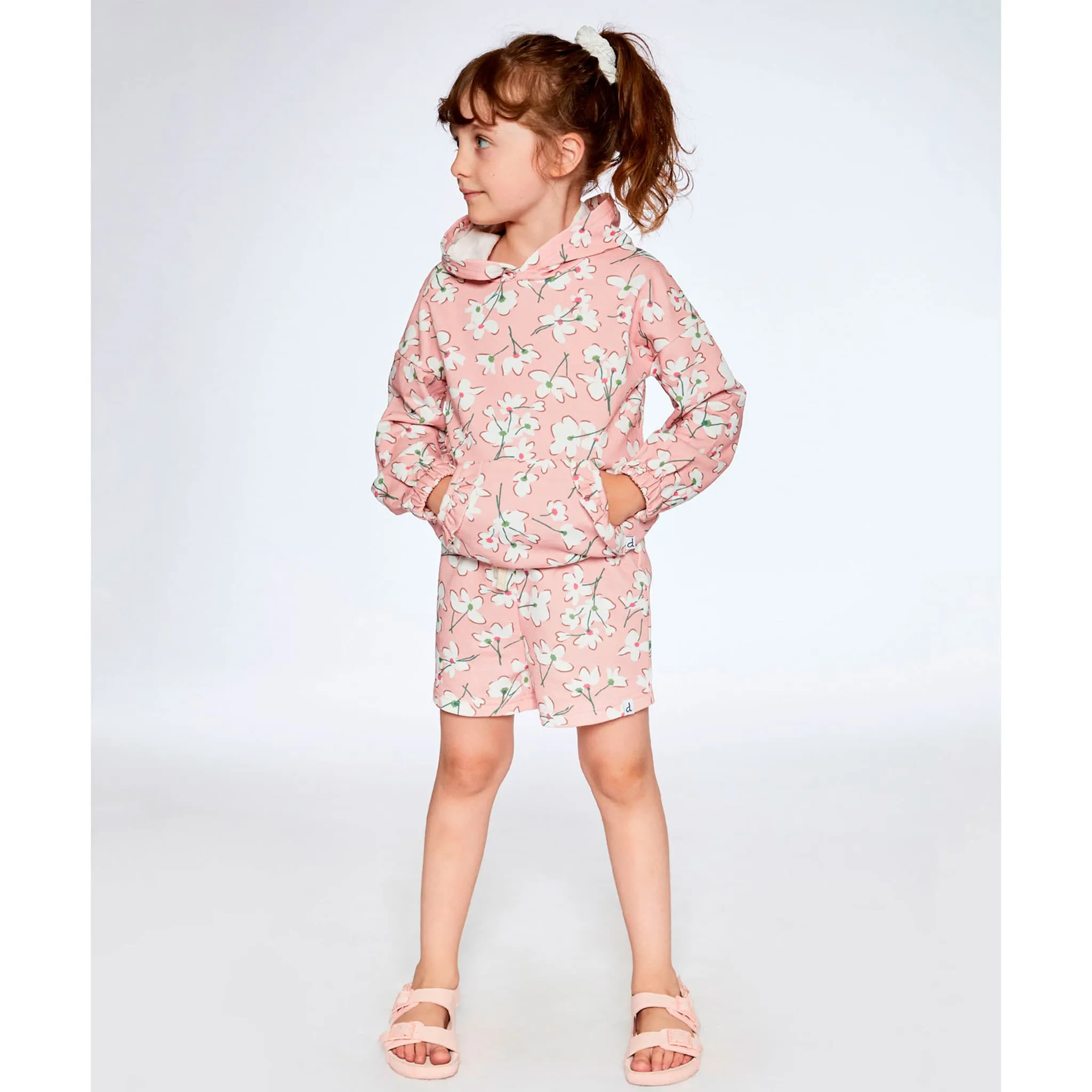 Deux par Deux Short Ouatée Jasmin 7-10ans