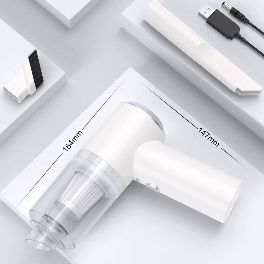 HOMTEC - Oplaadbare draagbare stofzuiger