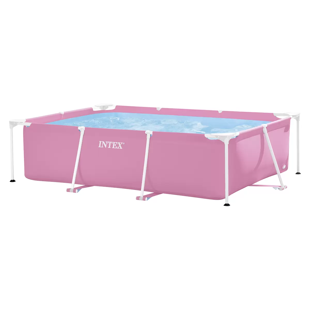 Pool Intex Rectangular Frame Pink