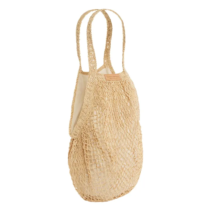 Vanessa Bruno Sac Filet Raphia | Naturel