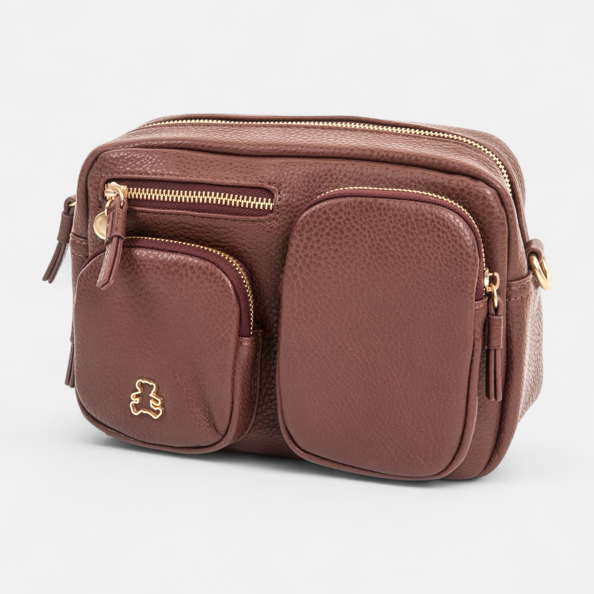 Sac bandoulière marron