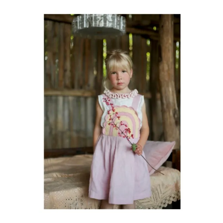 Kalinka Robe Jasmine Pinafore Lin | Rose