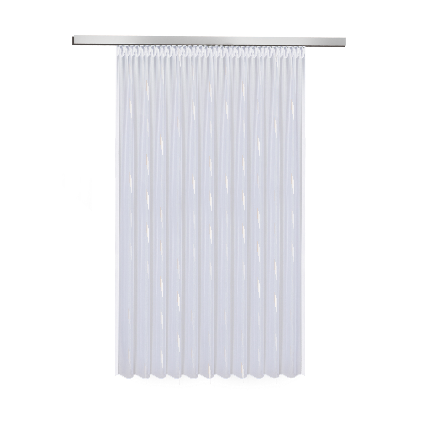 Store - weiß-beige - 600x175 cm