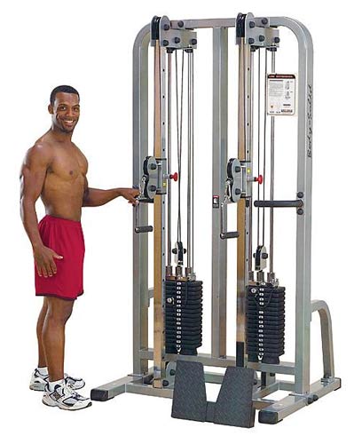 BODYSOLID CLUB LINE Double Colonne à Cable PRO