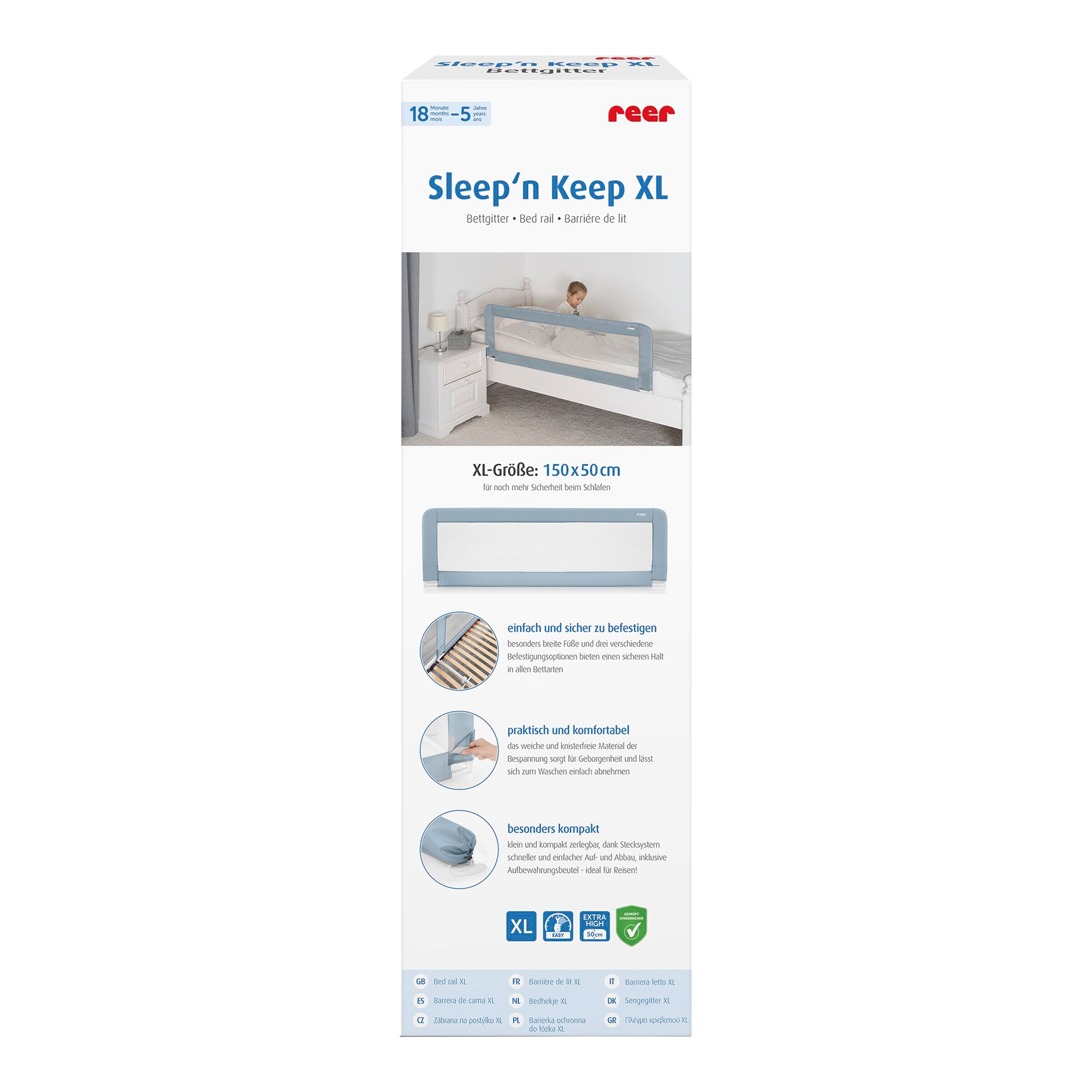 reer Bettgitter Sleep'n Keep XL 150 cm