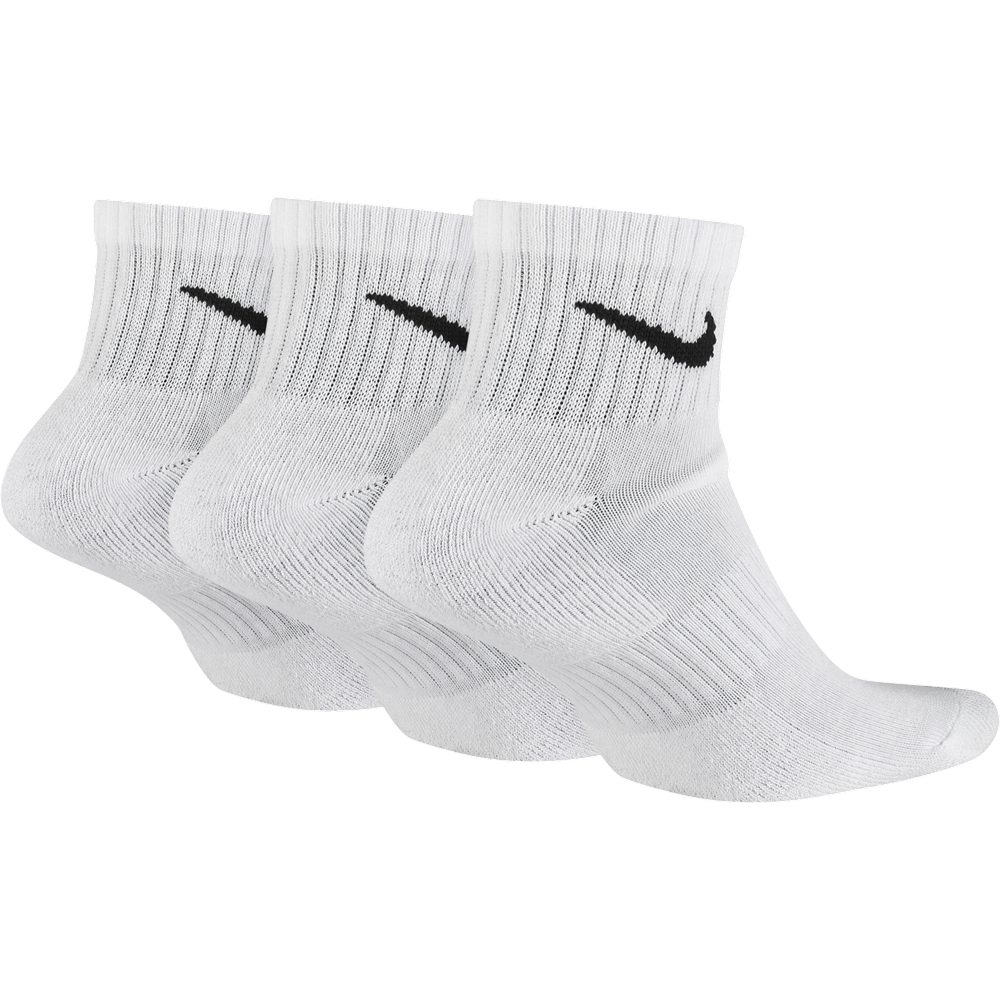 Nike Everyday Cush Ankle 3 Paar Socken weiß