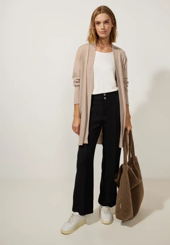 Offener Cardigan - bleached sand melange