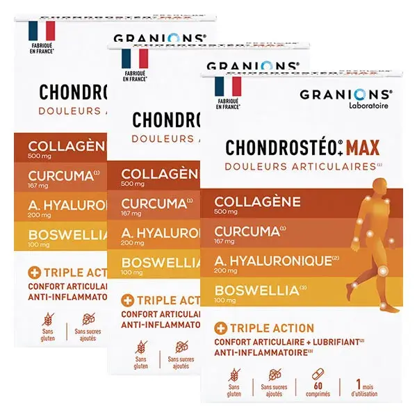 Programa Granions Chondrosteo+ Max para Alívio da Dor nas Articulações (3 meses)