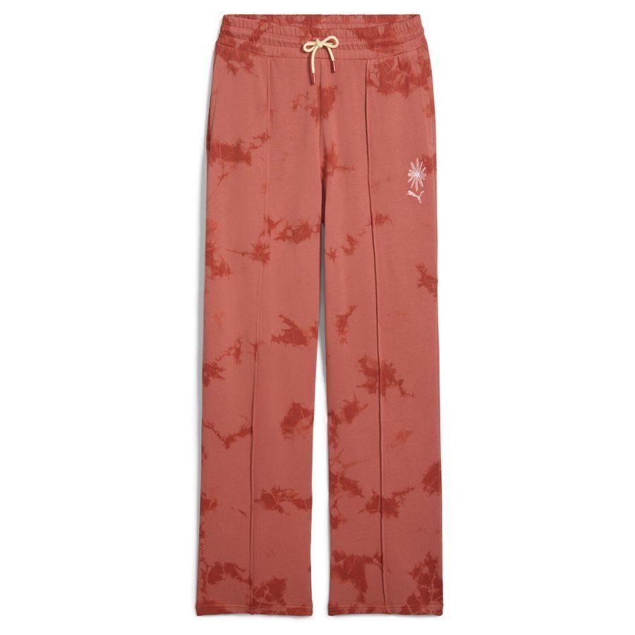 Puma WARDROBE ESS FLORAL PACK Straight Fit Jogginghose mit Waschung